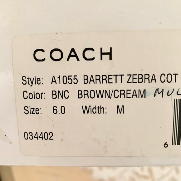 COACH Sneakers - Picture 9 of 9